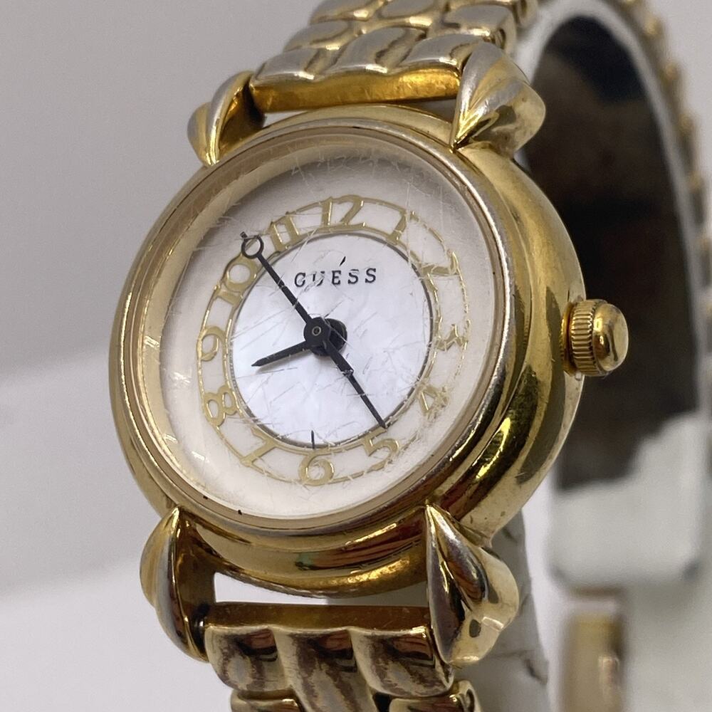 Vintage Guess Womens Watch Works New Battery